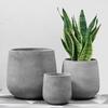 Lieve Round Cement Planter