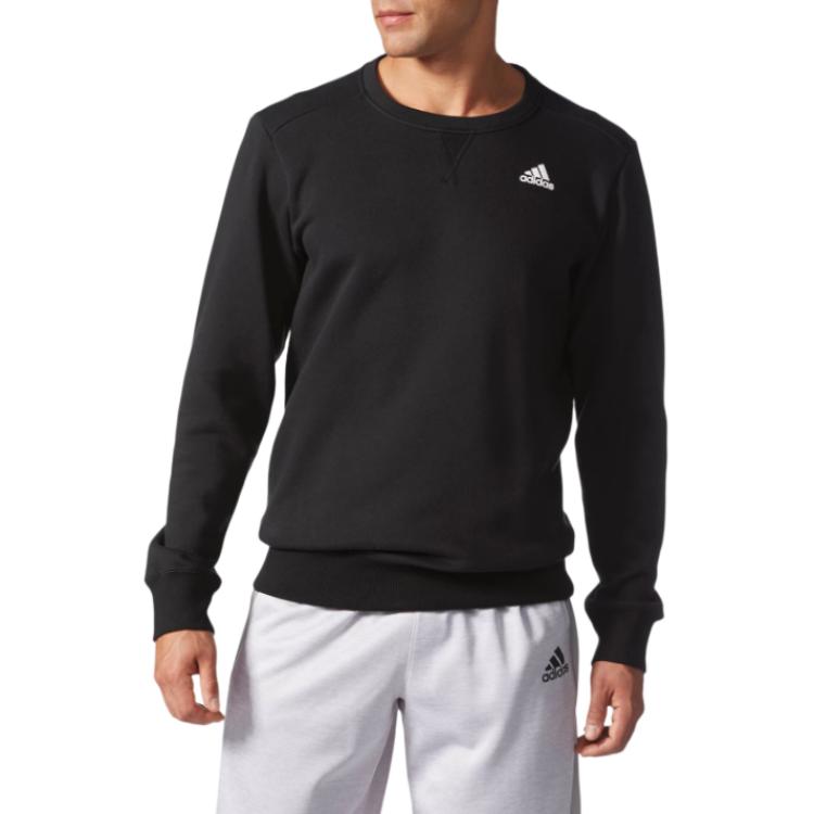 Adidas Essential CREW SWEATSHIRT Men's Black AY5504