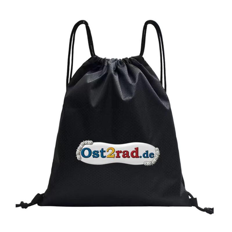 Custom Logo Waterproof Sports Drawstring Bag - Oxford Cloth for Basketball, Football, Marathon Events