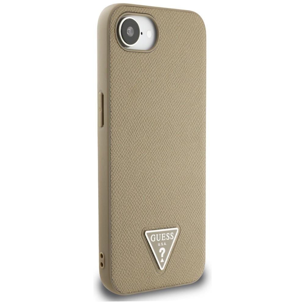 Etui do iPhone 16e Guess MagSafe Brązowe