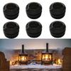 Pack of 10 Heat Resistant Sturdy Rubber Gaskets for Stove Knob Ensuring Long Time Use High Performances in Kitchens