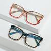 Tr High Definition Anti-Blue Glasses Personalized Contrast Trend Glasses Frame Retro Cat Eye Plain Flat Mirror