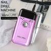 45000RPM Nail Drill Machine For Manicure With LCD Display Sander Nail Rechargeable Nail Lathe Electric Cordless Drill For Gel