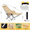 ZISIZ Outdoor Reclining Moon Chair with Leg Rest