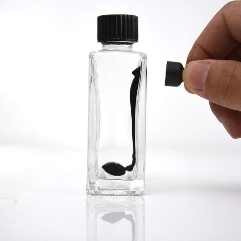 1Set Glass Ferrofluid Magnetic Fluid Liquid Display Funny Stress Relief Toys Creative Science Decompression Anti Stress Toy