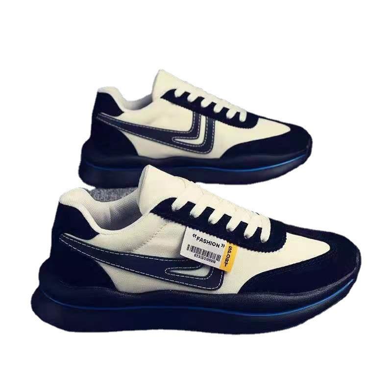 Foreign trade men's shoes 2025 spring new men's casual shoes comfortable breathable board shoes trendy Forrest Gump shoes men