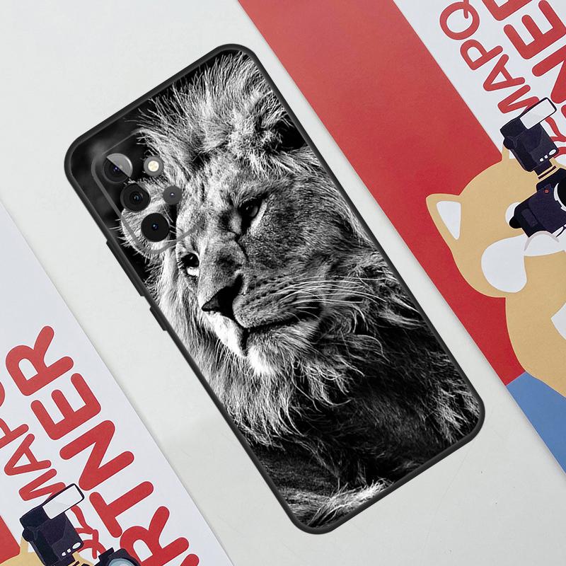 Leopard Tiger Lion Animal Case For Samsung Galaxy A34 A54 A14 A56 A36 A16 A06 A13 A53 A12 A22 A32 A52 A35 A17 A15 A55