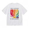 Women's Slight Stretch Classic T-Shirt Mens Womens Tees Top Modern Lines Colorful Pattern Graphic Tee