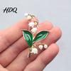 Women Coat Badge Flower Brooch Pin Oil Dropping Floral Dainty Plants Jewelry for Suits Coats Scarves and Bags Suit Pin