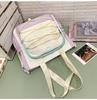 High-value cute primary school student spine care schoolbag female junior high school girl high school student backpack burden reduction