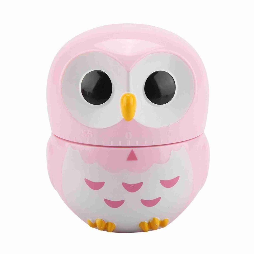 Blue Pink Mechanical Timer ABS Cooking Timer Durable Kitchen Timer Baking Boiling Eggs