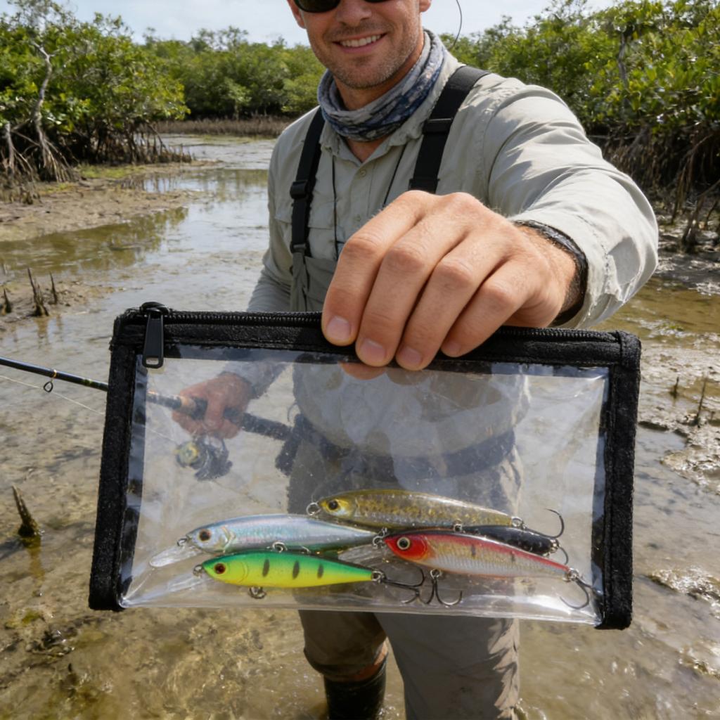 Fishing Wraps Clear PVC Covers Keeps Fishing Safe Easily See Fishing Hook Covers Storage