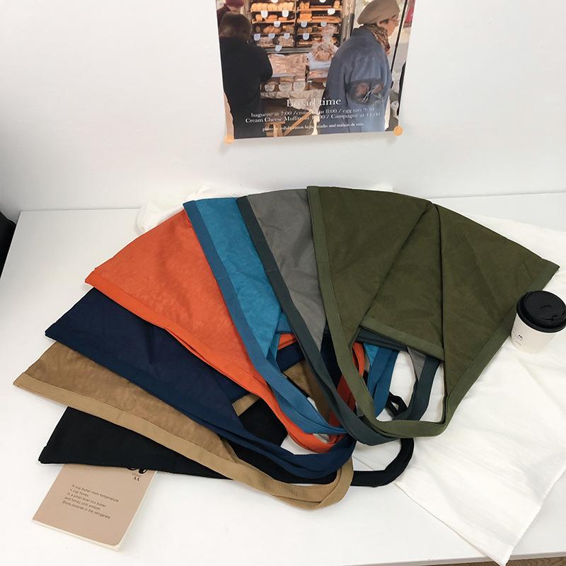 Large capacity lightweight umbrella tote bag women's niche lazy wind nylon handbag casual commuter armpit bag