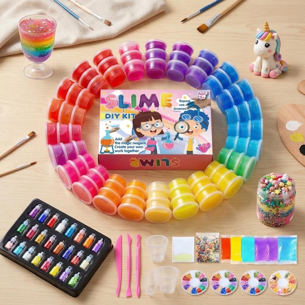 Fashion Creative Slime Pinch Toy Set