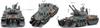 BORDER Models Soviet Heavy Tank Apocalypse Plastic Model Kit BC001 1/35 Pre-colored (Molded Color)