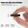 Dual Core Led Flashlight Waterproof Lightweight Rechargeable Outdoor Camping Strong Light Long-Range Portable Keychain Light