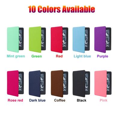 Smart Magnetic Case Cover Fashion PU Leather Protective Case Protective Shell Ultra Slim Smart Cover For Kindle Paperwhite 1/2/3