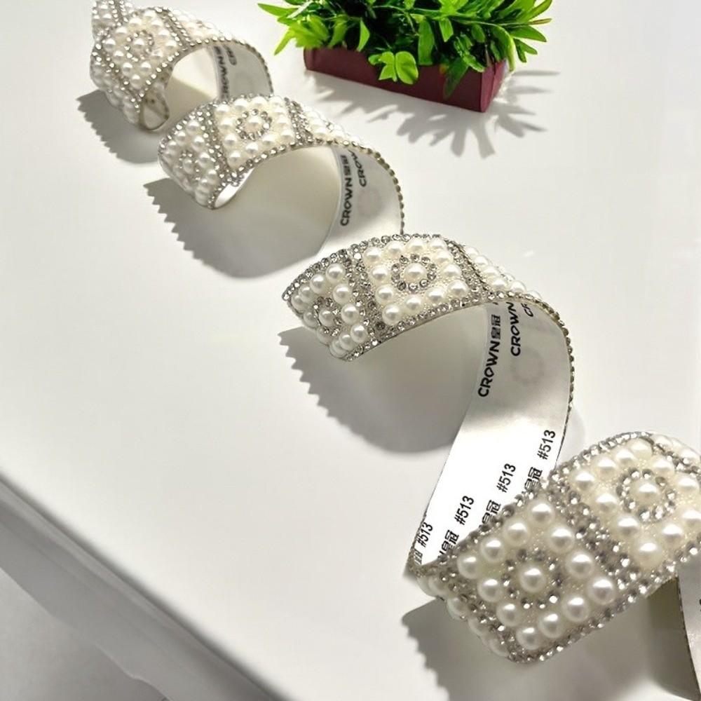 1 Yard Colorful Self-Adhesive Rhinestone Tape DIY Diamond Ribbon  Clothing Decoration