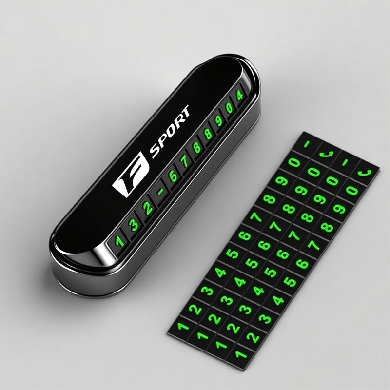 

Car Parking Contact Number Plate Move Car Contact Card For Lexus F SPORT RX330 IS250 Ct200h ES300h RX350 IS300h NX300h RX400h