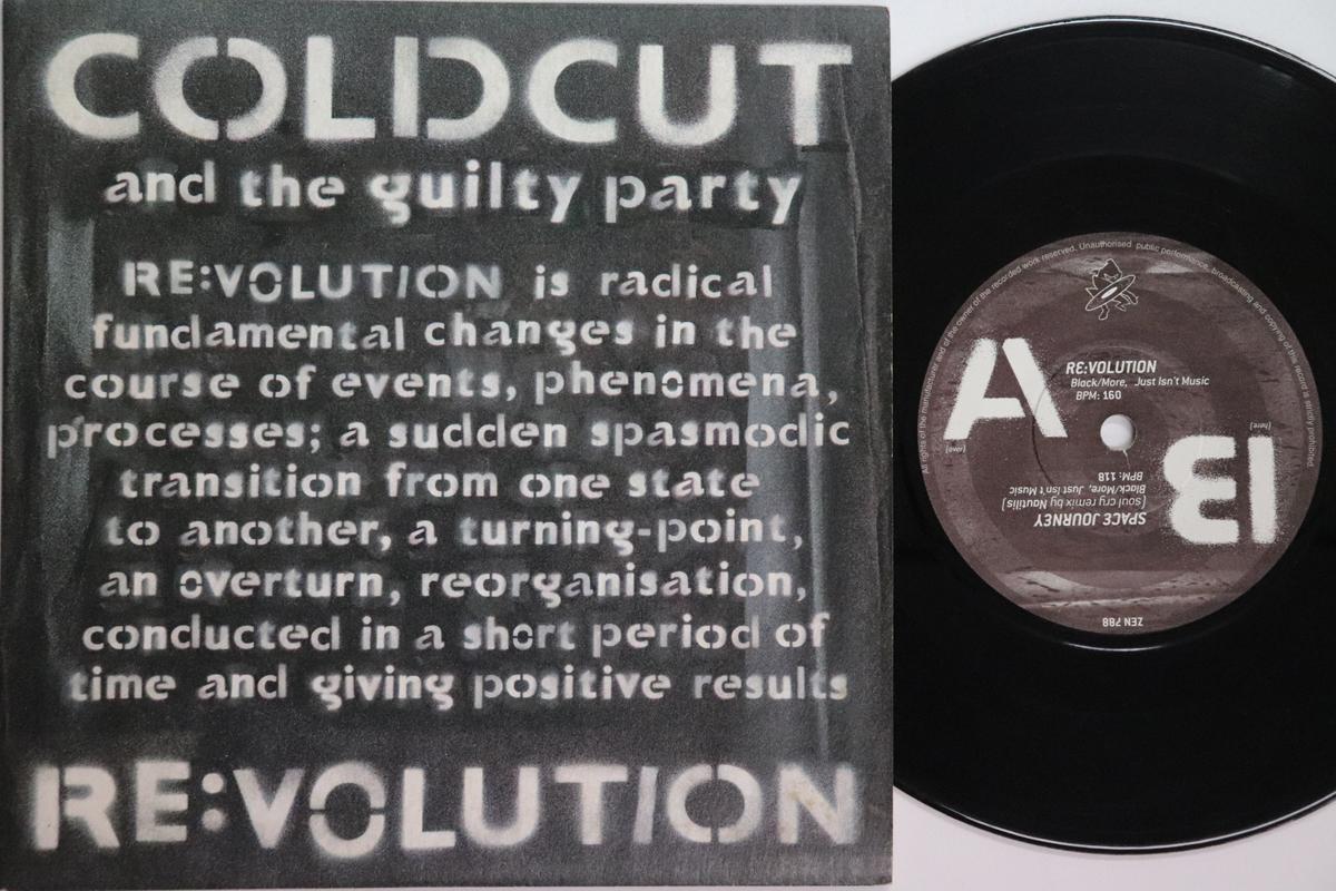 

7inch Record COLDCUT Revolution Space Journey Soul C ZEN788 NINJA TUNE 2001 UK Dance Electronica Used