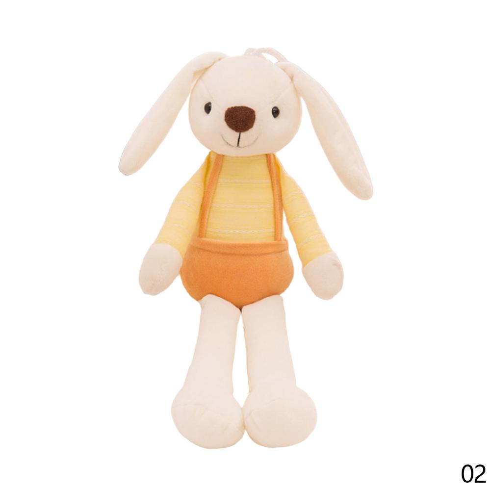 Urocze pluszowe zabawki dla dzieci w kształcie króliczka, w kolorze cukierkowym, wypchane lalki, prezenty dla dzieci