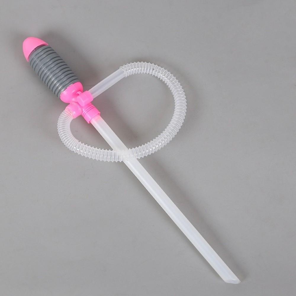 Portable Fuel Pump Manual Oil Suction Tube Fuel Siphon Pump Car Accessory Liquid Suction