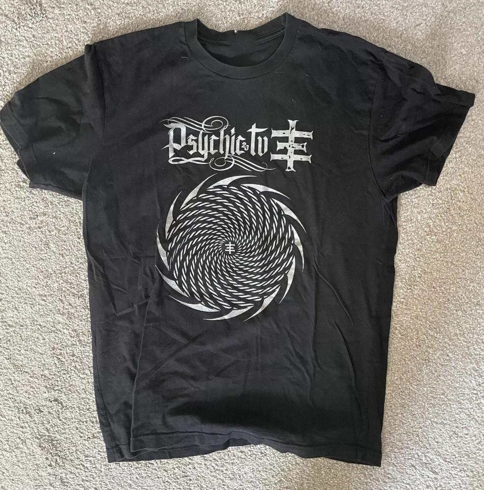 Rare Psychic TV Band Tour Short Sleeve T Shirt Black Full Size S-5XL  AS15 Unisex T-Shirt M