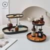 Homlly Lako Double Tier Desk Display Storage Tray Rack