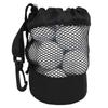 Golf Ball & Toy Storage Bag Multi-Purpose Net Pouch Mesh Drawstring Pouch for Table Tennis Balls Kids Toys Diving