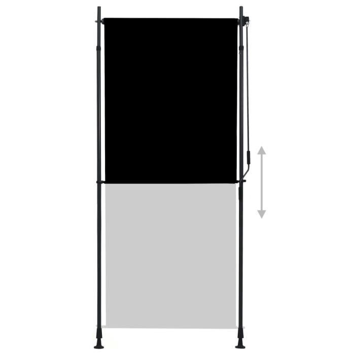 VidaXL Store roulant d'extérieur 100 x 270 cm Anthracite