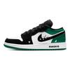 Jordan Air Jordan 1 Vintage Basketball Shoes Women's Low top Green/Black 553560-113(Team56-)