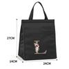 Thermal Bag Portable Lunch Bags Insulated Cooler Bag Food Bento Bags Printing Gold Letter Series Travel Picnic Storage Ice Bags