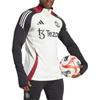 adidas Aeroready Manchester United Serie Calcio Comodo Casual Allenamento Pullover Manica Lunga Raglan Maglia da Calcio Retro Uomo top JE3737