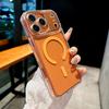 Luxury Metal Clear Magnetic Lens Protective Cover for iPhone 17 Air 16 15 14 13 12 17 Pro Max Plus Magsafe Hard Shockproof Case