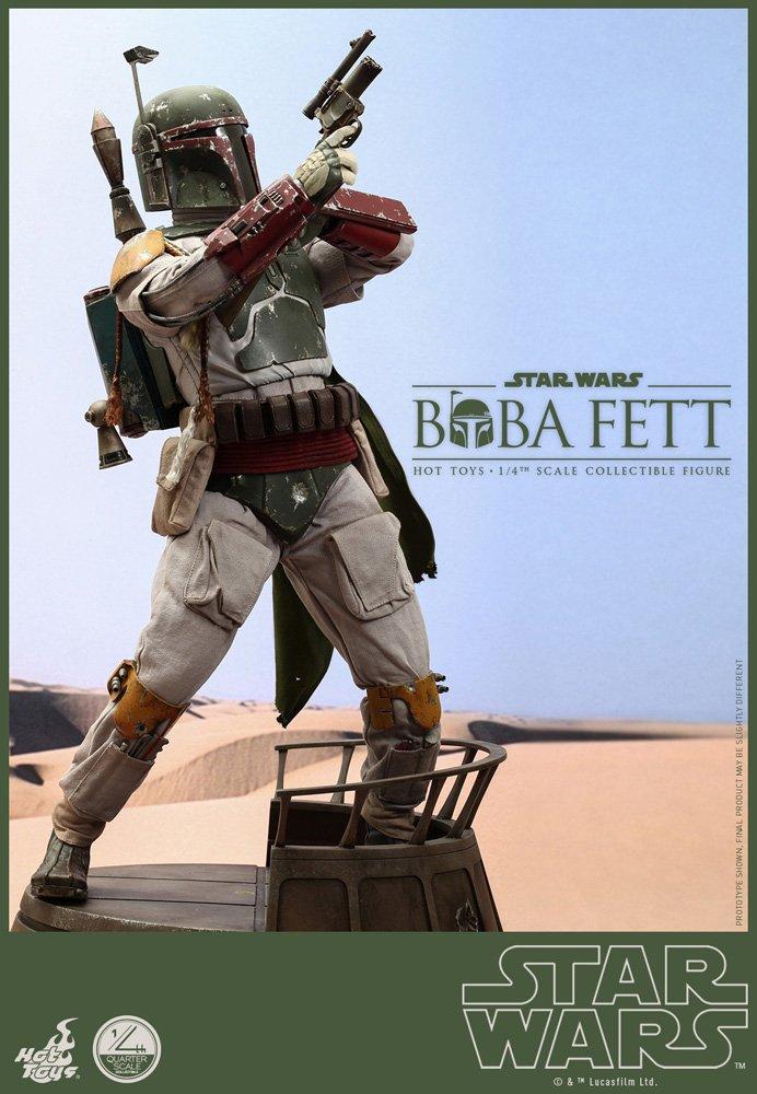 Čtvrtletní díl Hvězdných válek Jedi Boba Fett Plastová pohyblivá figurka s malovaným plastem VI/Návrat 1/4 (Druhá zásilka)