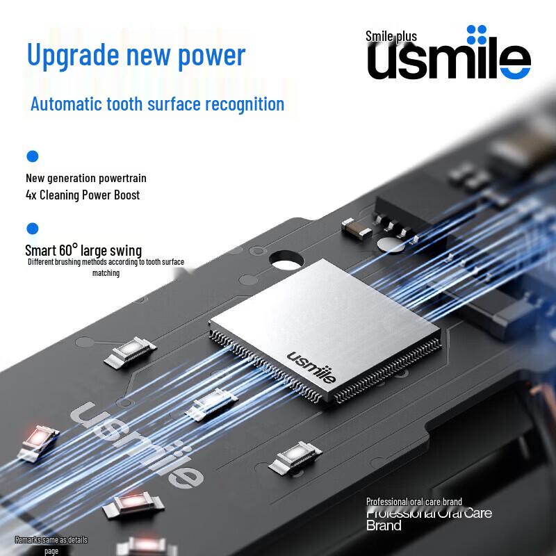 usmile P20 PRO Sweep-Vibration Electric Toothbrush CN Plug (adapter Included)
