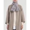 Lala Winter Fur Scarf   Light Gray  Lalaf232 
