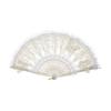 Multifunctional Lace Folding Fan Durable Plastic Frame Costume Party Wedding Decoration Accessory