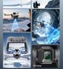 Cross AE51 Drone with HD Screen, Brushless Motors, Obstacle Avoidance, ESC, and Four-Axis Remote Control for Aerial Photography.