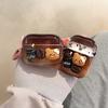 Caramel Bear AirPodspro Case Apple Wireless Bluetooth Headset Case AirPods 1 /1/1 Generation