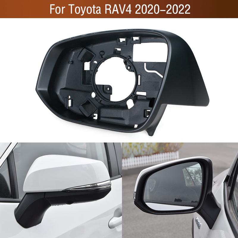 Car Wing Door Side Exterior Rearview Mirror Frame Case Trim Housing Shell For Toyota RAV4 RAV 4