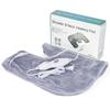 American Plug Electric Heating Pad 3 Temperature Adjustable Soft Comfortable Shoulder Neck Hot Compress Pad Flannel