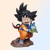 Top 14cm Dragon Ball Puppe Kind Goku Figuren Goku Umarmung Pura Yamcha Anime Modell PVC Sammlung Schreibtischdekoration Statue Spielzeug Geschenk