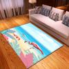 Fresh American Flamingo Printed Carpet Nordic Floor Mat