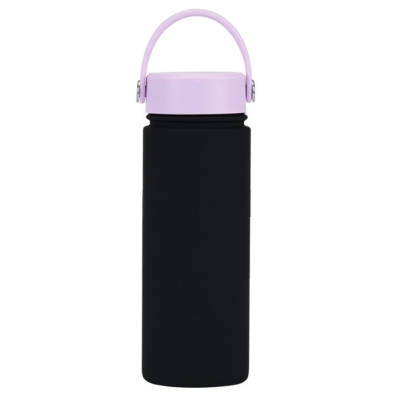550ml Stainless Steel Vacuum Insulated Travel Mug With Wide Mouth Carry Strap - Outdoor Sports Water Bottle Gym Hiking