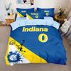 Basketball Star Bedding Set Cute Cartoon Version Of Basketball Star K-Kobe Duvet Cover Pillowcase Twin Queen Size