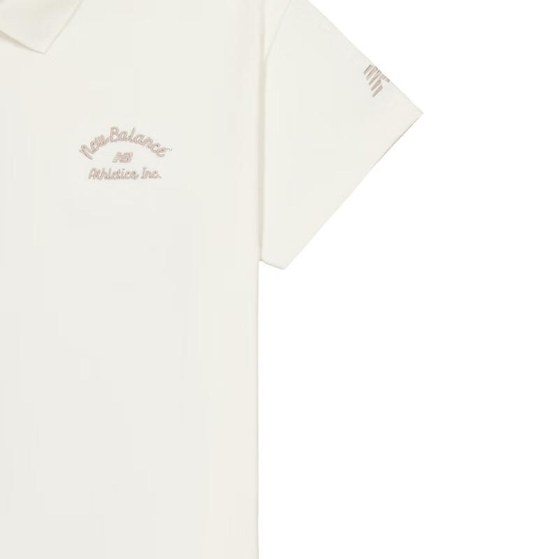 New Balance Polo Shirt Women's Ecru NFE22252-IV