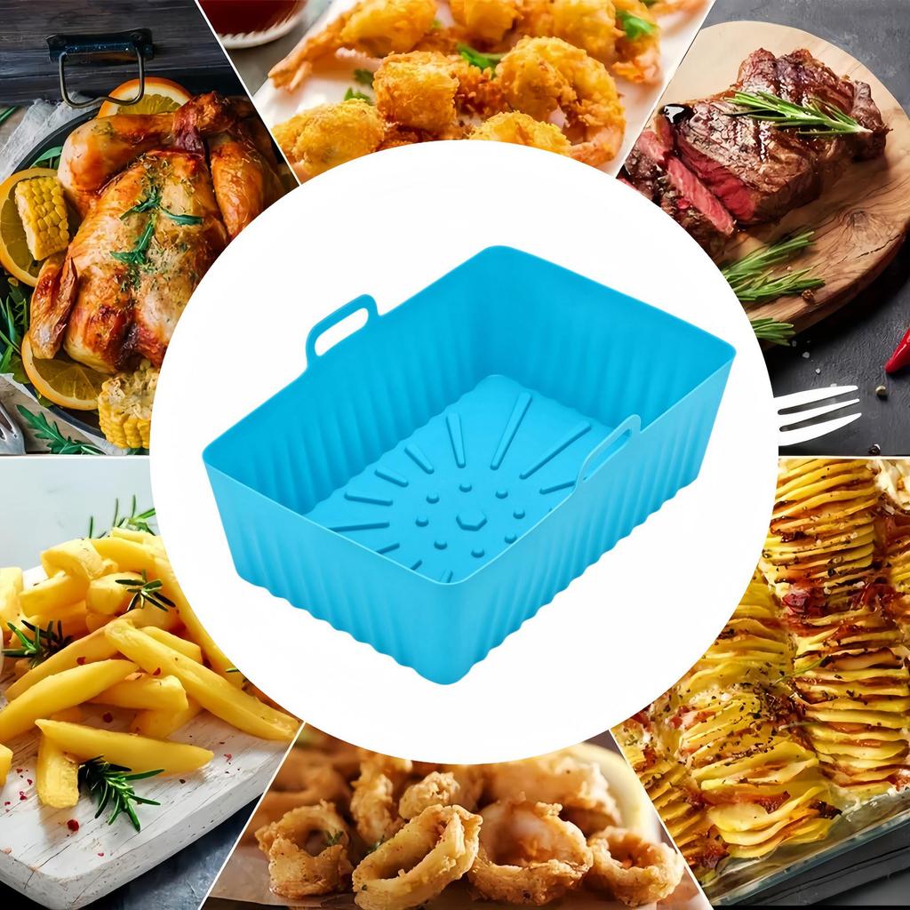 Rectangular Non-Stick Baking Pan Cake Mold for Air Fryer