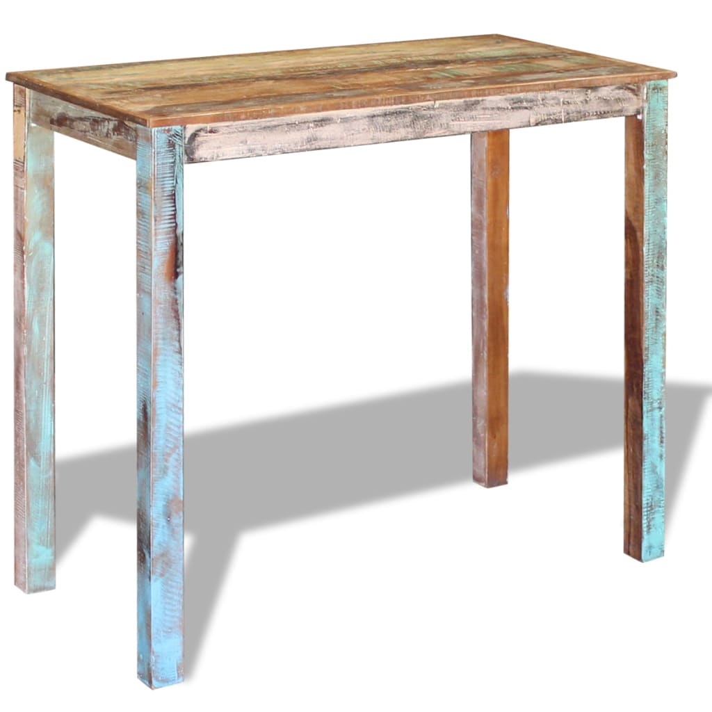 Bar Tables Bar Table Solid Reclaimed Wood 115X60x107 Cm