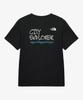Noseupeiseu Nt7Us35A Men'S City Explore Short Sleeve T-Shirt Black
